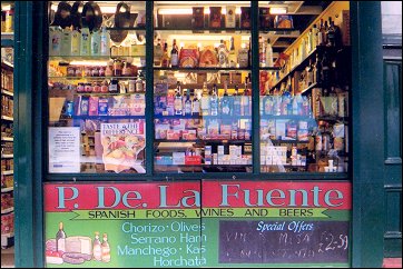 P. de la Fuente Spanish grocery