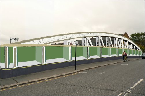Golborne Road railway bridge