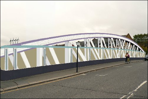 Golborne Road railway bridge