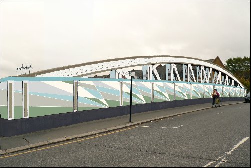 Golborne Road railway bridge