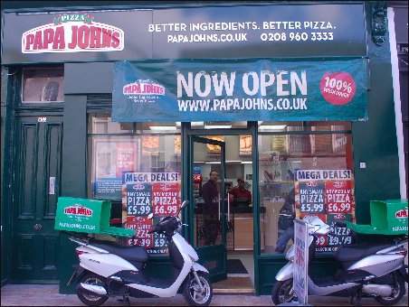 Papa John's pizza