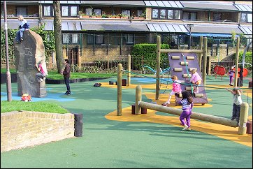 New play equipment at Swinbrook Park